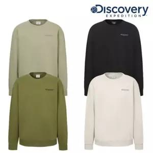 [디스커버리](하남점)[정상가 89,000원] 디스커버리 DXMT3A051 남여공용 빈티지 워싱 스몰로고 맨투맨