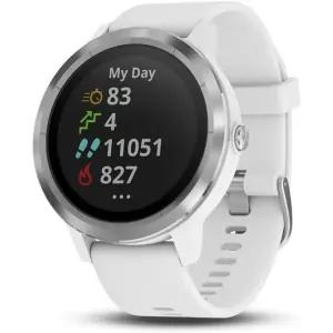 Garmin vivoactive 3 GPS 스마트워치 화이트 스테인리스