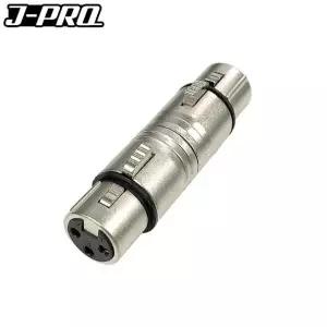 J-PRO JC11 XLR 캐논암-XLR 캐논암 변환 젠더 커넥터 (WC3D8E1)