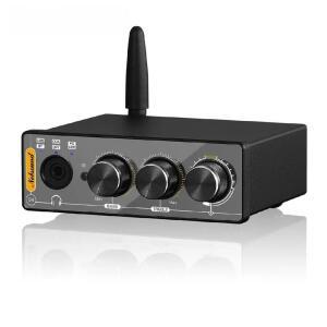 Nobsound Q4 폰 변환기 미러 블루투스 클래식 DAC 블랙 블랙 미니 패널 클래식 게이밍 USB 패널 미러 COAX