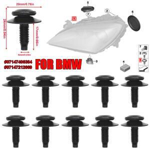 Torx 헤드 볼트 라이트 장착 BMW 호환 3 5 6 7 8 시리즈 X3 X5 X6 X7 용 와셔가 앞 범퍼 커넥터 나사 07147