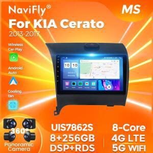 NaviFly 7862S 8G 1280*720 Kia Cerato 3 K3 2013 - 2017 용 Android 올인원 차량용 지능형 시스템 Carplay