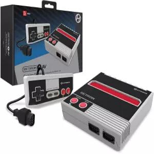 Hyperkin RetroN 1 AV 게임 콘솔 NES 그레이