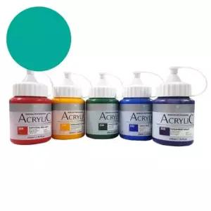 신한 아크릴물감 250ml NO.524_브라이트아쿠아그린