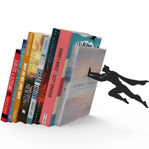 아르 디자인 북엔드 책 보관 선반 책상이나 조리대용 금속 홈 데코용 북 홀더 와 데코를 위한 선물 북앤