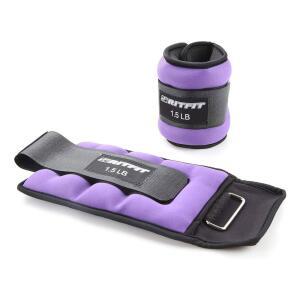 eAj RitFit 발목 체중 - 2/3/4/6/8/10 LBS, 여성 및 남성용 스트랩이 조절 가능한 손목 체중, 걷기, 달리기, 요가, 헬스장, 운동, 물리 를 위한 다리 체중