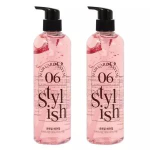 고품질 백합 달콤한 플로럴향취 자연스러운 헤어젤 500ml 2개 (WC6E4F0)