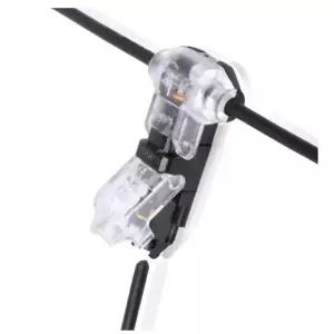 고품질 LED 전선연결 무탈피 T1 커넥터 1라인 연결잭 벽스위치 (WC93773)