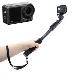 DJI 오즈모 액션 4 호환 액션캠 스마트폰 셀카봉 촬영 셀카 스틱 (WD32FCB)