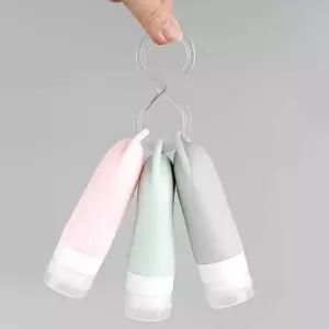 휴대용 샴푸 통 실리콘공병 세트 90ml 수영장세면세트 수영장세면세트 (WE98C45)