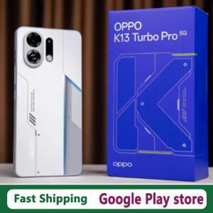 재고 있음 Oppo K13 터보 프로 스마트폰 스냅드래곤 8s Gen 4 OTA 6.8인치 AMOLED 50.0MP 카메라 80W 충전