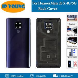 화웨이 메이트 20 X 5G 배터리 커버 후면 유리 케이스, 화웨이 메이트 20 X 4G 배터리 하우징 커버 교체용