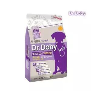 고품질 P161 닥터도비 피부건강 애견 사료 2kg 강아지밥 개밥 (W55DEB7)