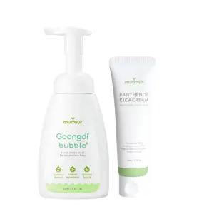 머머 궁디버블워시 250ml+판테놀 시카크림 50ml 세트