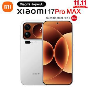 샤오미 17 프로 맥스 스마트폰 중국 버전 6.9인치 디스플레이 듀얼 스크린 스냅드래곤 8 엘리트 Gen5 7500m
