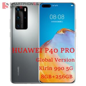 글로벌 버전 화웨이 P40 프로 5G 휴대폰 6.58인치 기린 990 8GB 256GB 안드로이드 10 블루투스 5.1 인스크