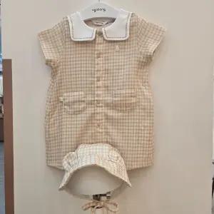 노아체크반팔우주복(모자) 01T327502US