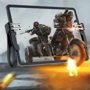 태블릿용 클로 PUBG 컨트롤러 H11 식스 핑거 게임 조이스틱 핸들 조준 버튼 트리거 L1R1 L2R2 슈팅