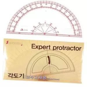 초등수학교구 교수용 분도기 문구용품 3.8mm