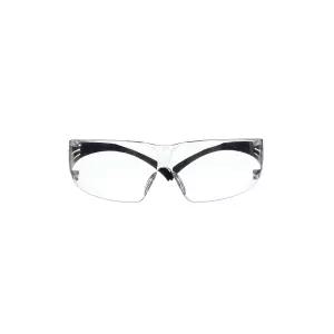 3M SecureFit 200 시리즈 1쌍 블루 템플 클리어 스카치가드 김서림 방지 렌즈 SF201SGAF-BLU