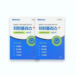 한국시덴타제약 화이니카 치탄플러스 분말치약 20g 2개