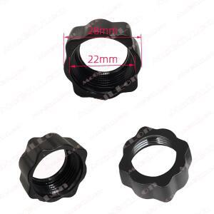 17mm 볼 고정 클립 너트 나사 휴대폰 거치대용 1/4 마운트 헤드 어댑터 카메라 GPS 브래킷용