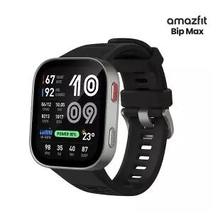 어메이즈핏 NEW 빕맥스 Bip Max GPS 스마트워치 49mm (150종 스포츠모드 적용) 실버 -ISK