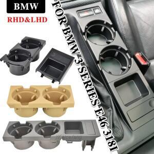 자동차 센터 콘솔 워터 컵 홀더 음료수 병 홀더 BMW호환 3 시리즈 E46 323i 318I 320I 98-06 용 동전 트레