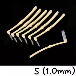 [룽스_65]S 휴대용 어금니 치간솔 치실 1.0mm 7P X3개