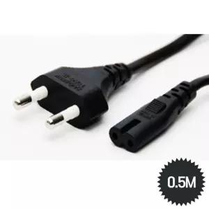 [룽스_65]국산 파워 케이블 (AC 8자 220V/2.5A) 0.5M