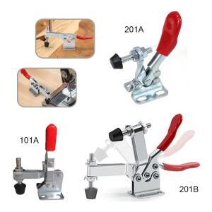 1-4개 수평 토글 클램프 퀵 릴리스 201A/201B/201C/225D 목공용 고정 클립 도구