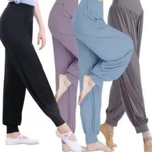 모달 여성 요가 바지 하렘 여성 필라테스 바지 필라테스복 요가복...