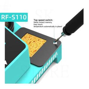 RF-S110 스테이션 납땜 스테이션 뜨거운 공기 총 분해 납땜 스테이션 휴대 전화 BGA 마더 보드 Repai