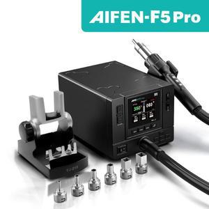 뜨거운 공기 총 AIFEN F5PRO 1000W BGA 재 작업 솔더 스테이션 220V / 110V SMD SMT 열 솔더링 스테이션 용