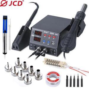 JCD 800W SMD 납땜 스테이션 빠른 열 3 in 1 히트 건 USB 인터페이스 LED 디스플레이 납땜 인두 BGA 재작업