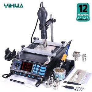YIHUA 853AAA 1200W 예열 스테이션, PCB 예열기, 납땜 스테이션, BGA 재작업 스테이션, 납땜 인두 히트건,
