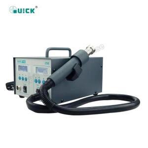 퀵 712 2 in 1 솔더링 스테이션 861DW 열풍기 1000W+203H 납땜 인두 90W 듀얼 디지털 디스플레이 온도 조절