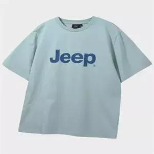 지프 JR5TSU091MT 여름옷 데일리룩 190g 빅 로고 반팔 티셔츠 5 6034778