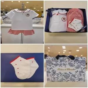 TTPMXT264외출복로랑ST세일러상하양말2종