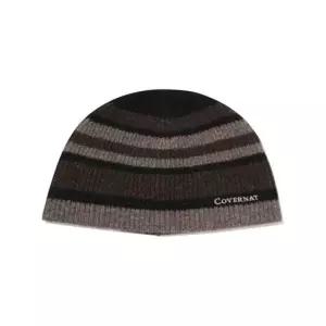커버낫 CO2504CA11BR 방수모자 볼캡 로고 스트라이프 언커프 비니 Brown 5571768