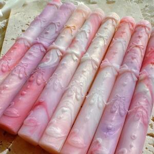 6가지 색상의 루트 파이어 라커 씰 DIY 핸드북 장식 웨딩 초대장 봉투 밀랍 봉인 혼합 보타이