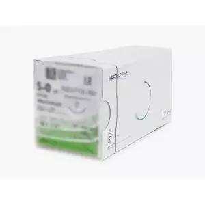 [위고] 블루나일론 7/0호(니들8mm, 3/8 주걱침, 실길이 50cm) N78083-50 - 수술용실/봉합사(12개입/BOX)