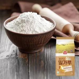 사조해표 찰진밀가루 1kg 3개