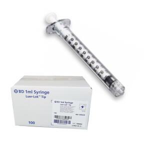 BD 루어락주사기 1cc 100개입 (Luer-Lok Syringe) 309