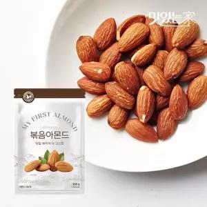 맛있는家 [산과들에]출고당일생산 25년산 햇 아몬드 당일볶음아몬드 500g x2봉