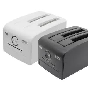 넥시 USB3.0 도킹 스테이션 하드 디스크 복사 USB to SATA HDD SSD 복사기 클론 2베이 WISENX775