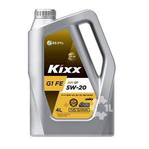 KIXX GX7 5W20 4L 합성 가솔린 엔진오일 1L 추가구성 가능