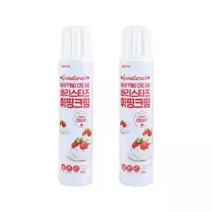 메가커피 바리스타즈 휘핑크림 500g 2개세트