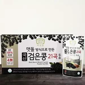 [본사직영] 아름뜰 100% 국산 검은콩 21곡두유 45팩 (착향료 소포제 유화제 안정제 無첨가)
