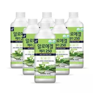 알로에겔 베라250 오리지널 6병